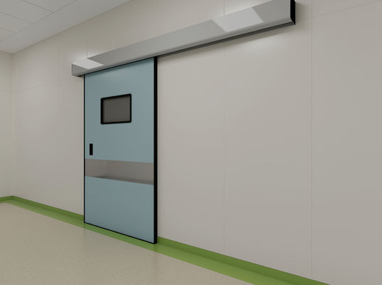 Prezzo buono Ospedale di acciaio porta della stanza pulita in linea