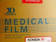 Nebbie bassa film asciutto medico di 14in * di 10in Konida per la stampante termica, Fuji 3000, 2000, 1000